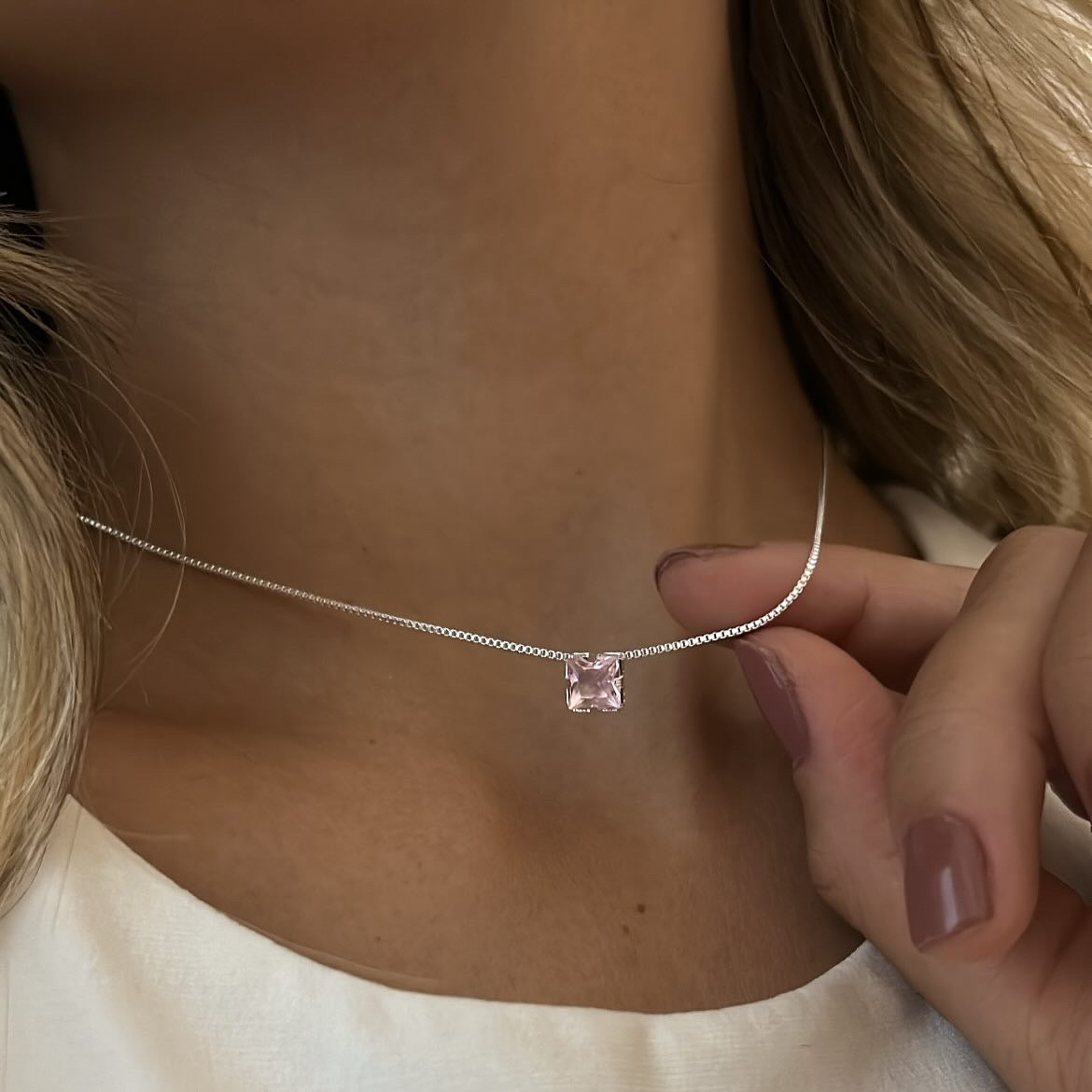 Conjunto Rosa Claro