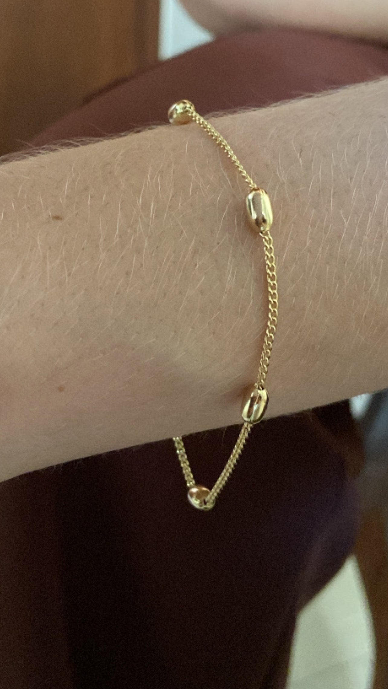 Pulseira Grão de Ouro