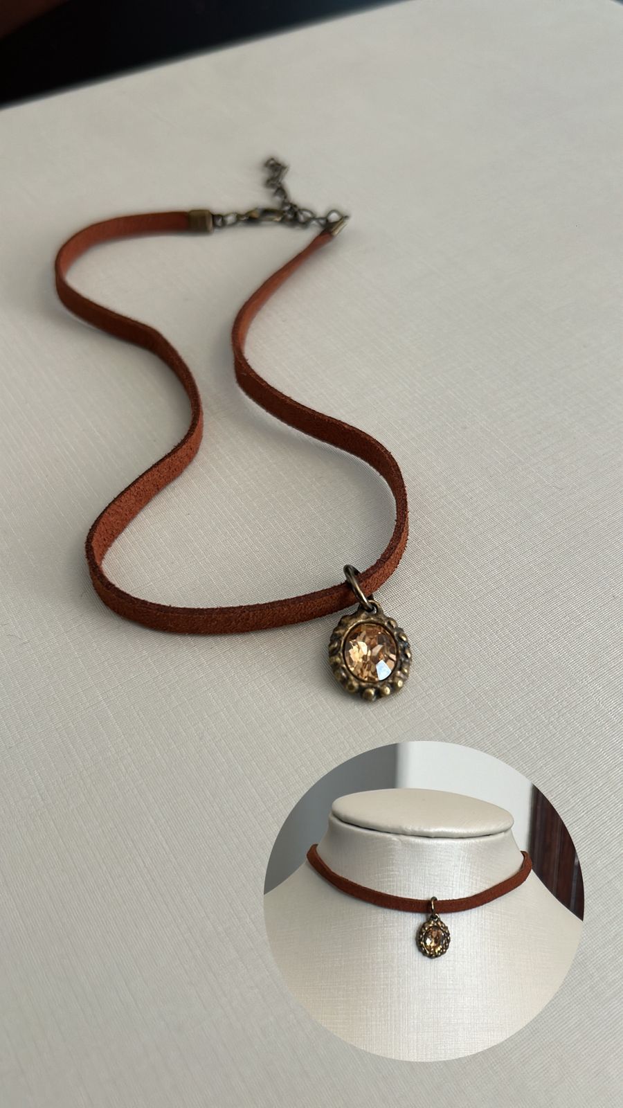 Chocker Courinho Pingente