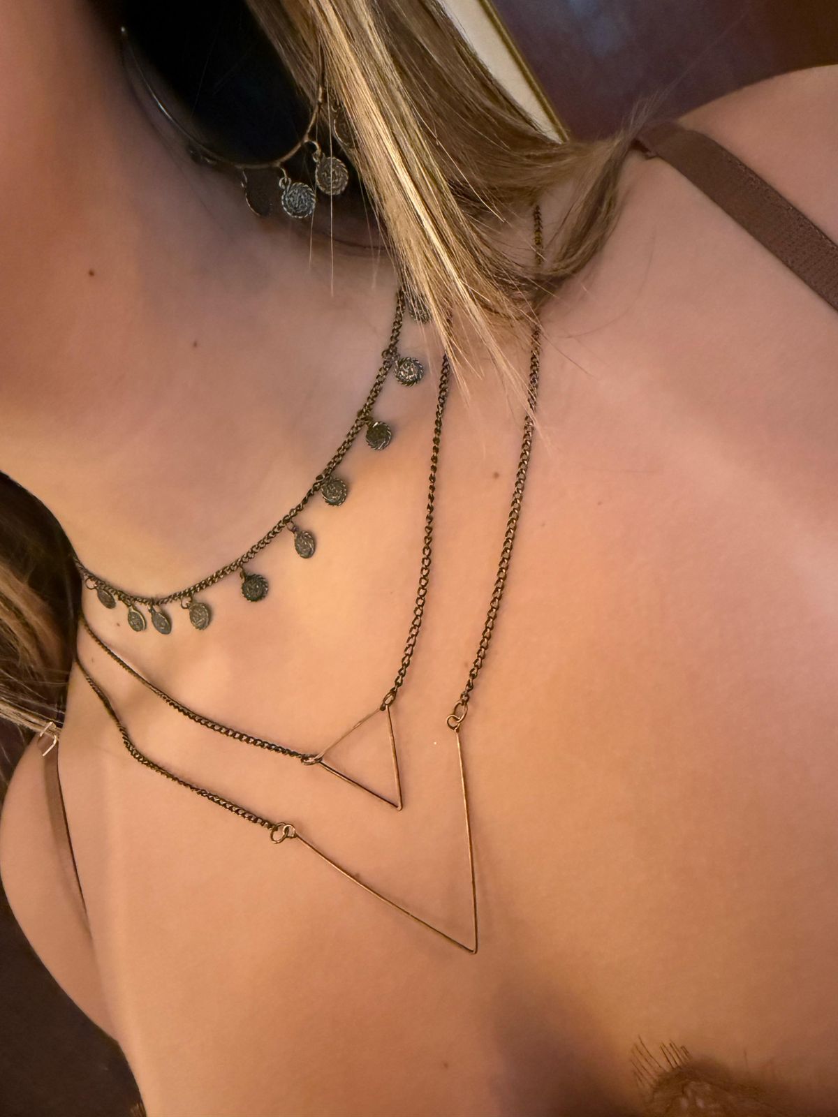 Colar Triângulo Boho