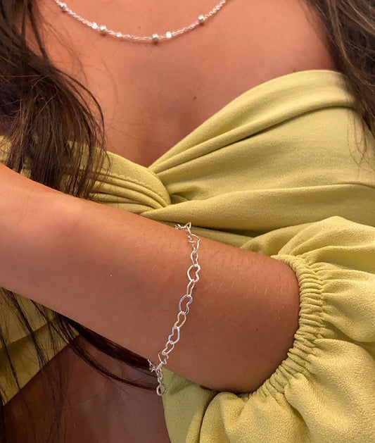 Pulseira Coraçõezinhos